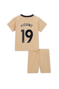 Chelsea Mason Mount #19 Babytruitje 3e tenue Kind 2022-23 Korte Mouw (+ Korte broeken)